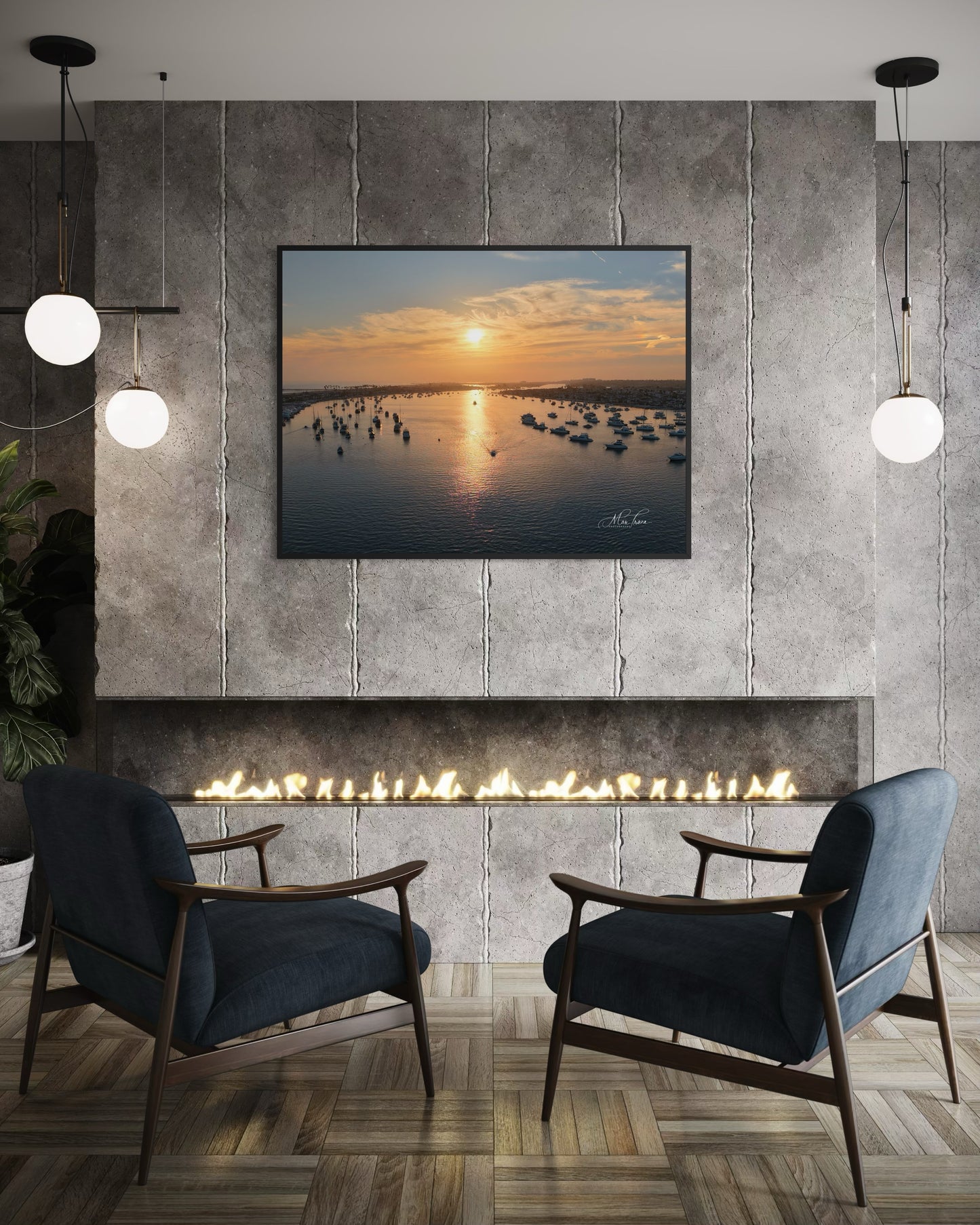 Harbor Sunset