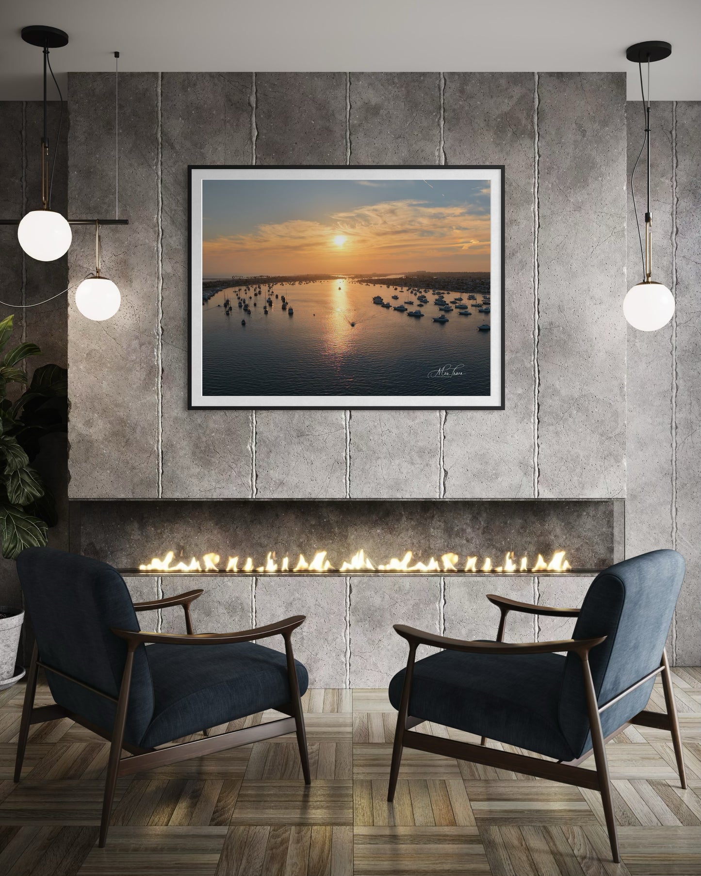 Harbor Sunset