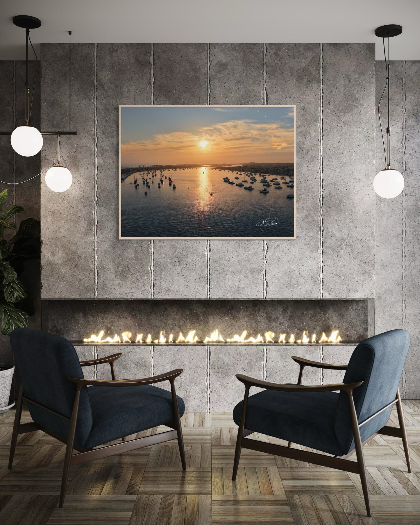 Harbor Sunset