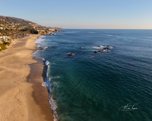 Sunlit Coastline
