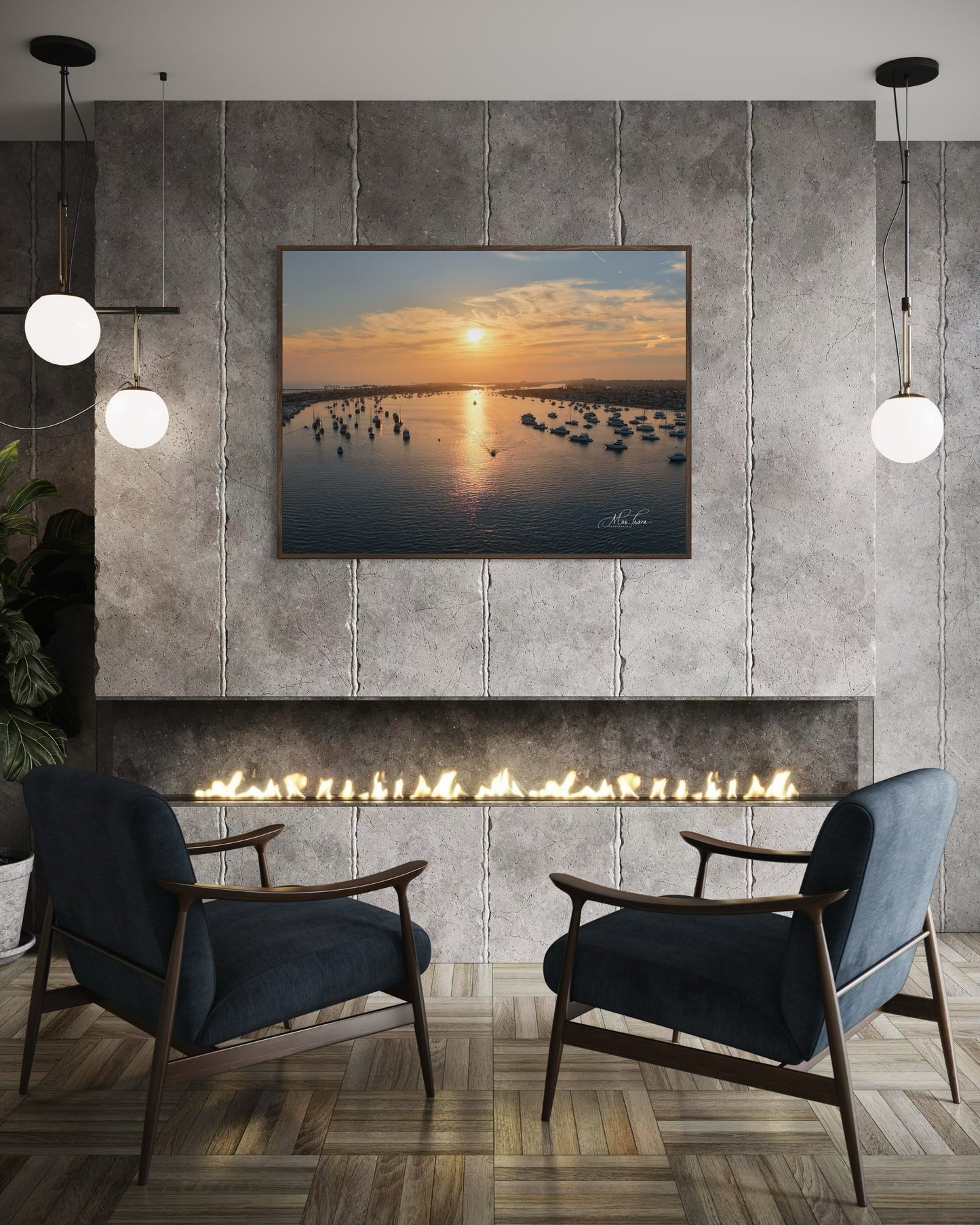 Harbor Sunset