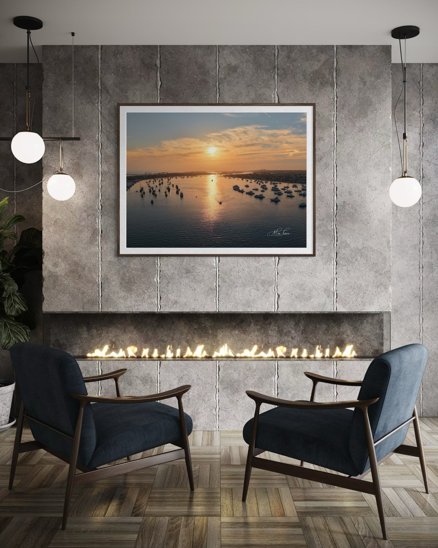 Harbor Sunset