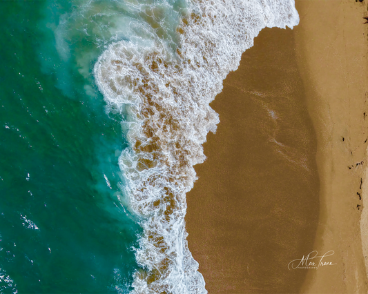 Waves Crashing on the Shore