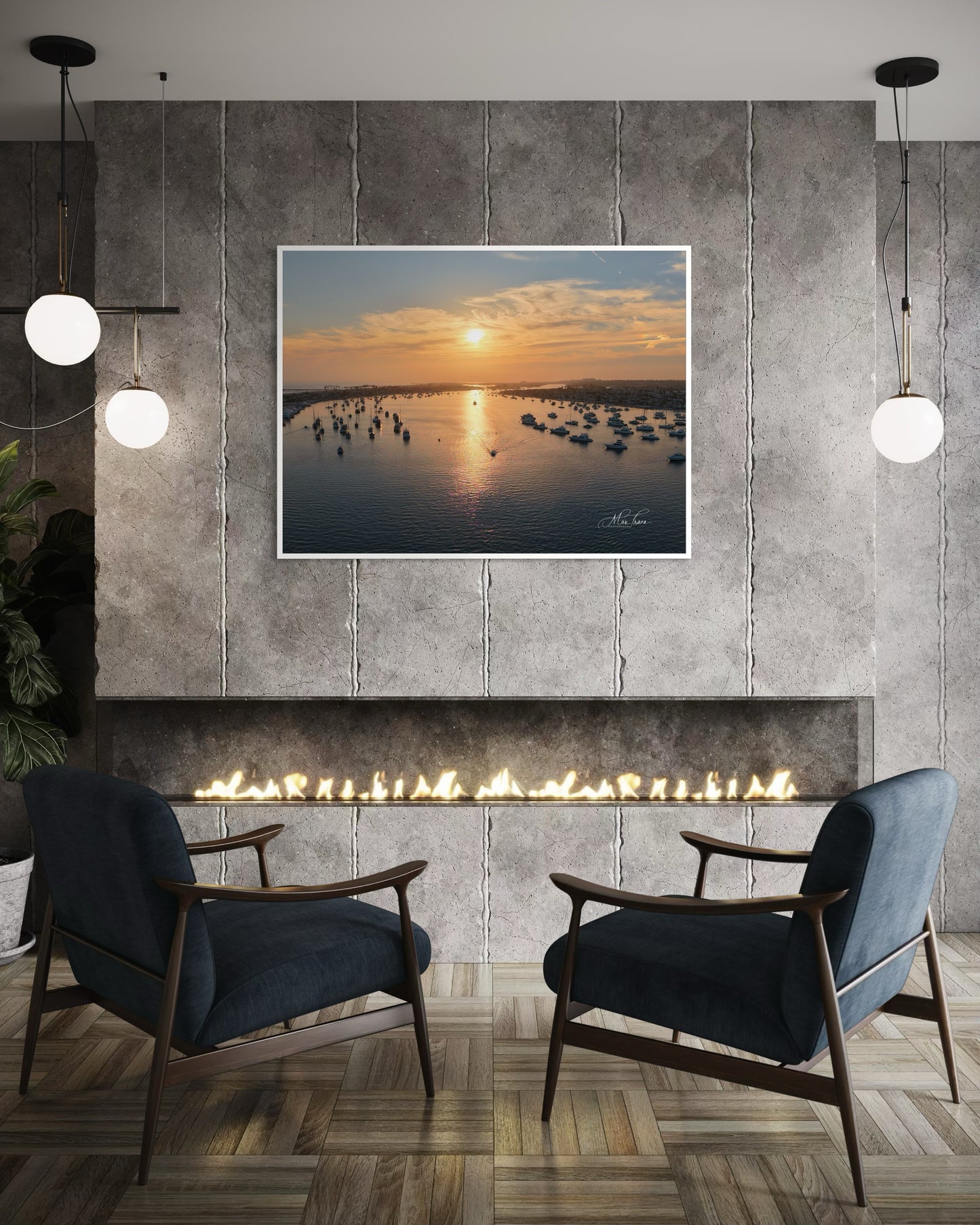 Harbor Sunset