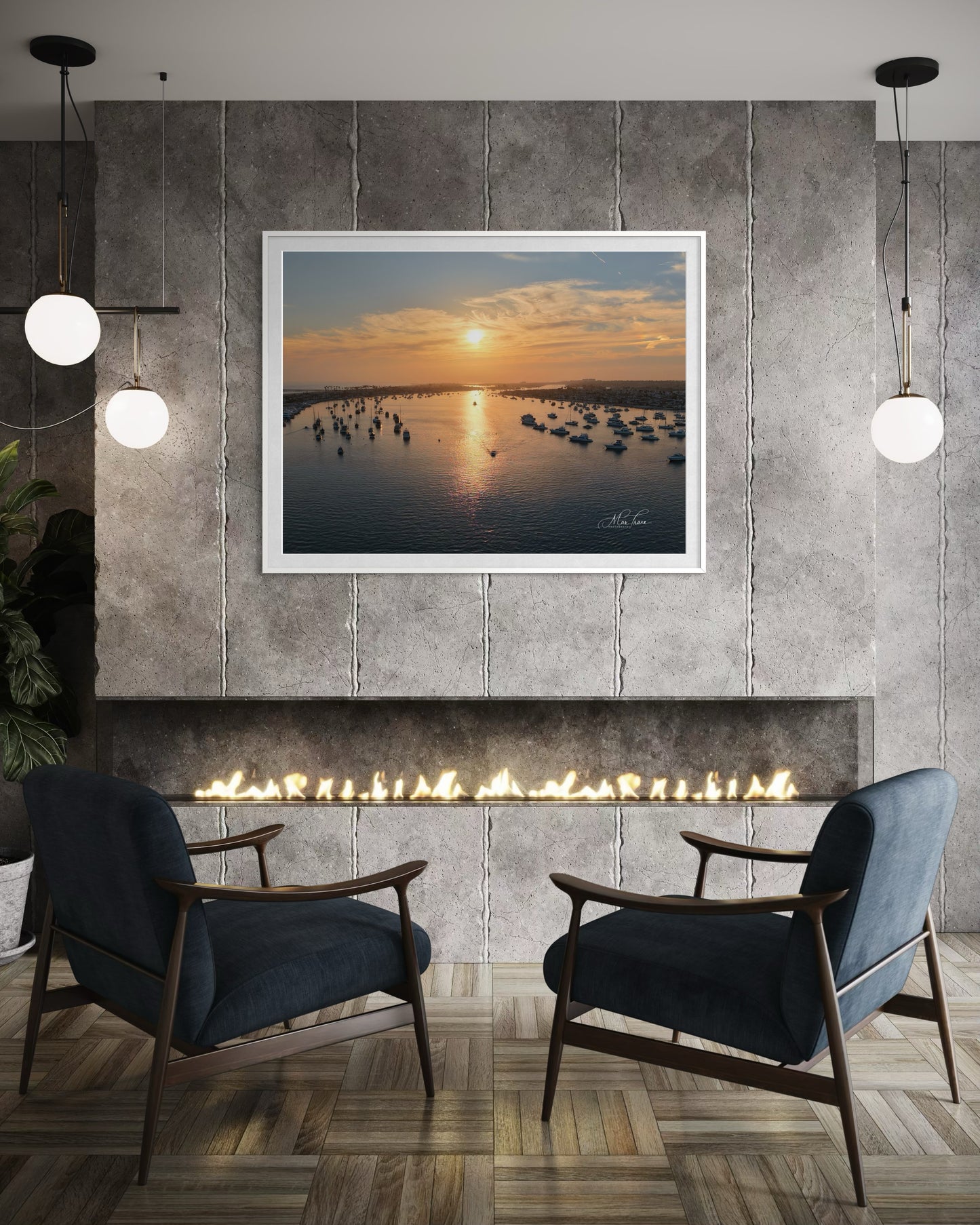 Harbor Sunset
